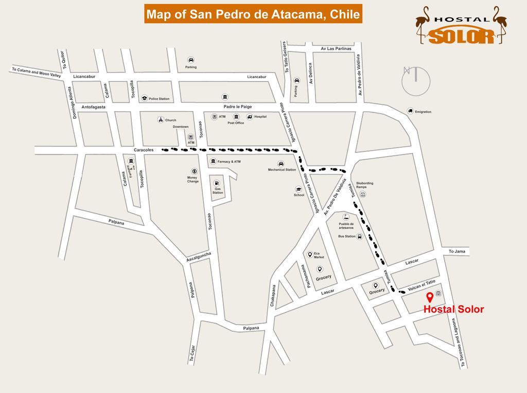 Hostal Solor San Pedro de Atacama Exterior photo